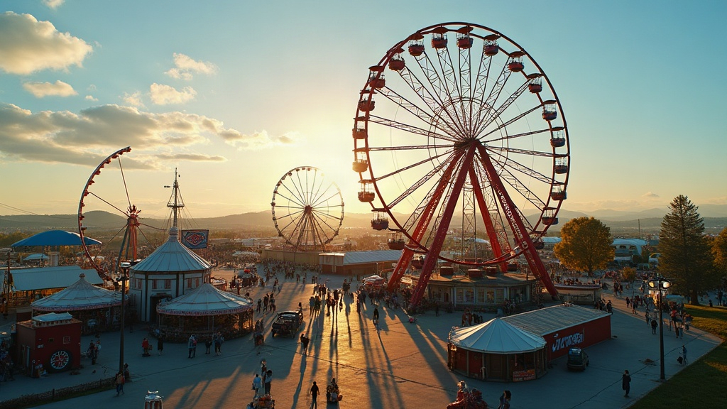 Beginner's Guide to Filming a Slow Orbit Around a Ferris Wheel
